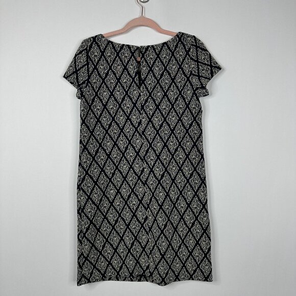2/$30 ZARA Argyle Jacquard Shift Dress Cap Sleeve XS #A0668 - Picture 4 of 8